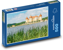 Palác Moritzburg, Nemecko Puzzle 500 dielikov - 46 x 30 cm 