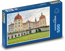 Drážďany - Zámek Moritzburg Puzzle 500 dílků - 46 x 30 cm