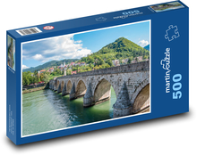 Alte Steinbrücke Puzzle 500 Teile - 46 x 30 cm