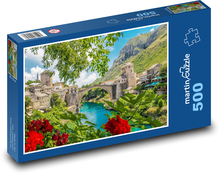 Bosnien - Mostar Puzzle 500 Teile - 46 x 30 cm