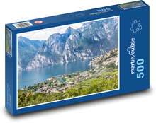 Garda - Gebirge Puzzle 500 Teile - 46 x 30 cm