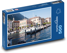Garda - port Puzzle of 500 pieces - 46 x 30 cm 