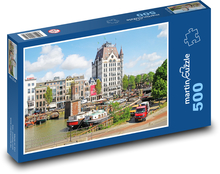 Rotterdam - rzeka Puzzle 500 elementów - 46x30 cm