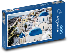 Santorini - Grécko Puzzle 500 dielikov - 46 x 30 cm 