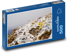 Greek Island - Santorini Puzzle of 500 pieces - 46 x 30 cm 