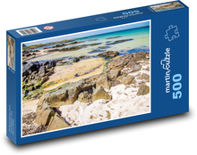 Kamenné pobrežie Puzzle 500 dielikov - 46 x 30 cm 