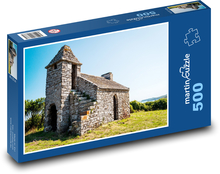 Steingebäude Puzzle 500 Teile - 46 x 30 cm