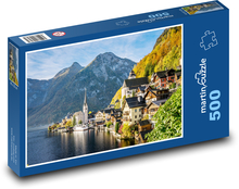 Hallstatt Lake Puzzle of 500 pieces - 46 x 30 cm