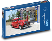 Das rote Auto, bitte. Puzzle 500 Teile - 46 x 30 cm