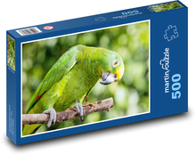 Papuga - Żółta Korona Amazonka Puzzle 500 elementów - 46x30 cm