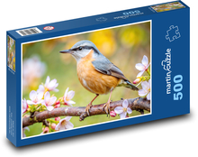 A brundle on a blossoming branch Puzzle of 500 pieces - 46 x 30 cm 
