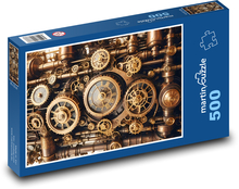 Gears, clocks Puzzle of 500 pieces - 46 x 30 cm 