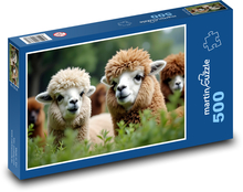 Alpaky Puzzle 500 dielikov - 46 x 30 cm 