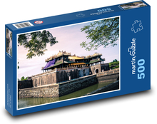 Hue City - Vietnam Puzzle 500 dílků - 46 x 30 cm