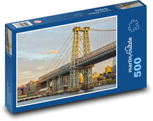 New York - Brooklyn Bridge Puzzle of 500 pieces - 46 x 30 cm 