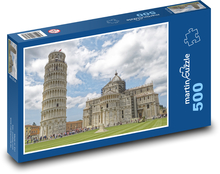 Włochy - Piza Puzzle 500 elementów - 46x30 cm