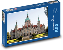 Hanower - Ratusz, Niemcy Puzzle 500 elementów - 46x30 cm