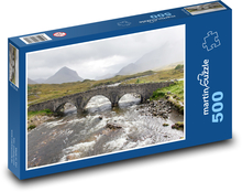 Most cez rieku Puzzle 500 dielikov - 46 x 30 cm 