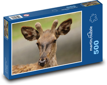 European fallow deer Puzzle of 500 pieces - 46 x 30 cm