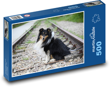 Shetland Shepherd Dog Puzzle 500 Teile - 46 x 30 cm