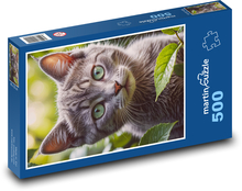 Kot Puzzle 500 elementów - 46x30 cm
