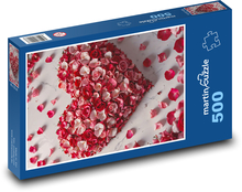 Srdcia kvetov Puzzle 500 dielikov - 46 x 30 cm 