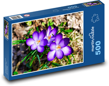 Krokusy Puzzle 500 dílků - 46 x 30 cm