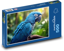 Modrý vták Puzzle 500 dielikov - 46 x 30 cm