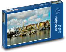 Hafen Puzzle 500 Teile - 46 x 30 cm