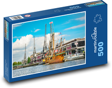 Bristol Harbour, Anglicko Puzzle 500 dielikov - 46 x 30 cm 