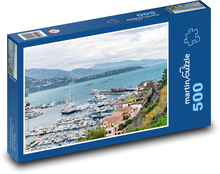 Monako - port Puzzle 500 elementów - 46x30 cm