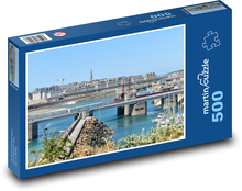 Hafen Puzzle 500 Teile - 46 x 30 cm