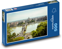 Budapest - Bridge Puzzle of 500 pieces - 46 x 30 cm 