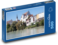 Wasserburg - Německo Puzzle 500 dílků - 46 x 30 cm