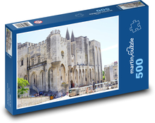 Pápežský palác - Francúzsko Puzzle 500 dielikov - 46 x 30 cm 