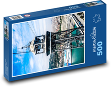 Barcelona - Seilbahn Puzzle 500 Teile - 46 x 30 cm