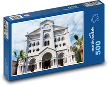 Kathedrale - Notre Dame - Monaco Puzzle 500 Teile - 46 x 30 cm