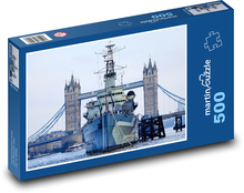 Tower Bridge - Temža Puzzle 500 dielikov - 46 x 30 cm