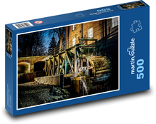 Starý vodní mlýn Puzzle 500 - 46x30 cm