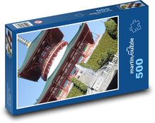 Japonsko - chrám Puzzle 500 dílků - 46 x 30 cm