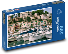 Malorka - přístav Puzzle 500 dílků - 46 x 30 cm