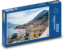 Jezero Lago di Garda - Itálie Puzzle 500 - 46x30 cm