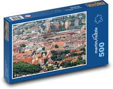 Węgry - miasto Puzzle 500 elementów - 46x30 cm