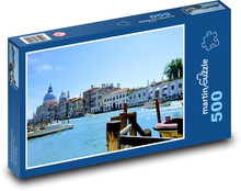 Kanał Wielki w Wenecji Puzzle 500 elementów - 46x30 cm