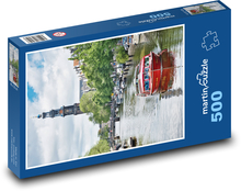 Amsterdamer Kirche Puzzle 500 Teile - 46 x 30 cm