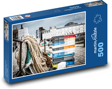 Honfleur - Francúzsko Puzzle 500 dielikov - 46 x 30 cm 