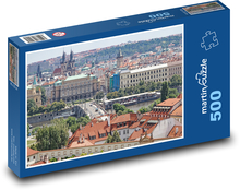 Prag - Stadtbild Puzzle 500 Teile - 46 x 30 cm