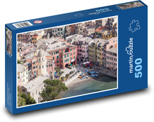 Lodě - přístav Puzzle 500 dílků - 46 x 30 cm