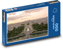 Paryż, Francja Puzzle 500 elementów - 46x30 cm