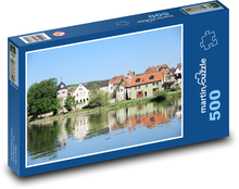 Riverfront homes Puzzle of 500 pieces - 46 x 30 cm